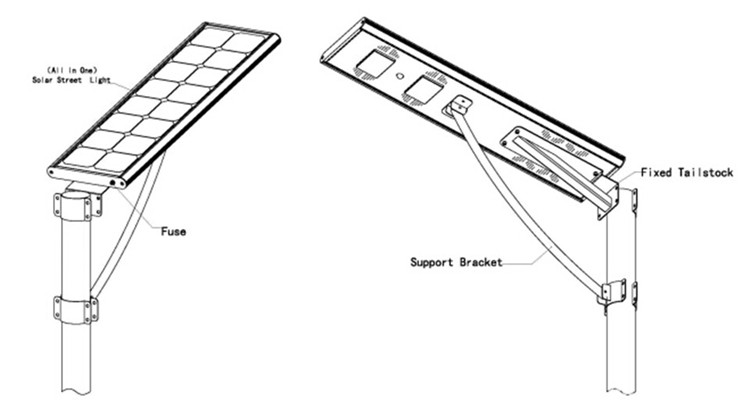 integrated solar led street light solar street light solar led lamp