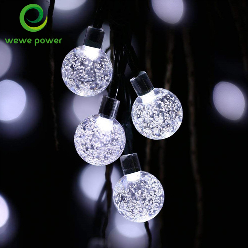 led garden outdoor solar string light