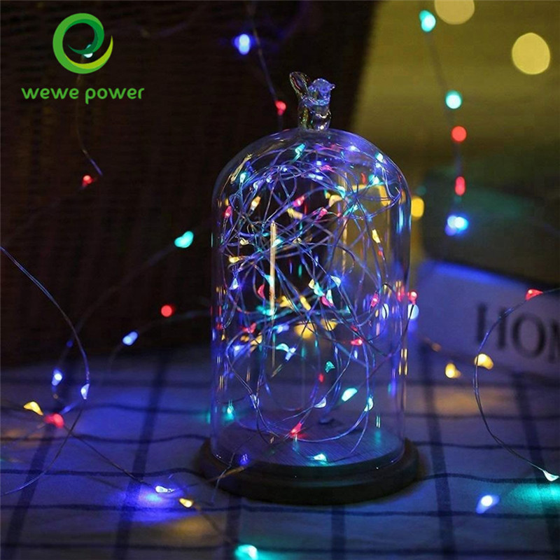 Solar Wine Bottle Fairy Garland Lighting